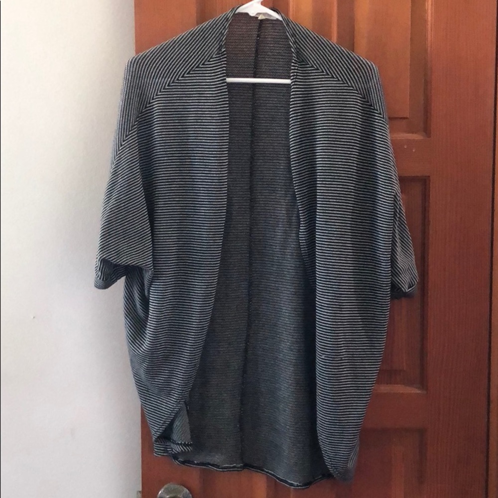 Sweater kimono striped